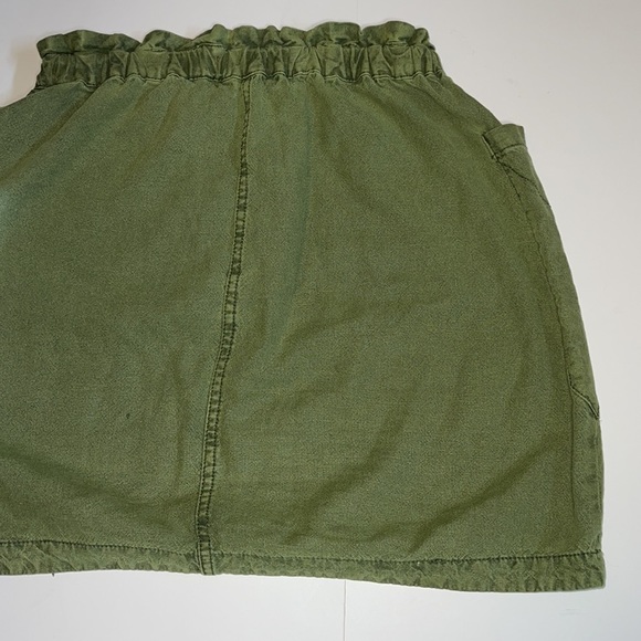 Anthropologie Pilcro Green Linen Blend Skirt - Women’s Size Medium - Picture 7 of 14